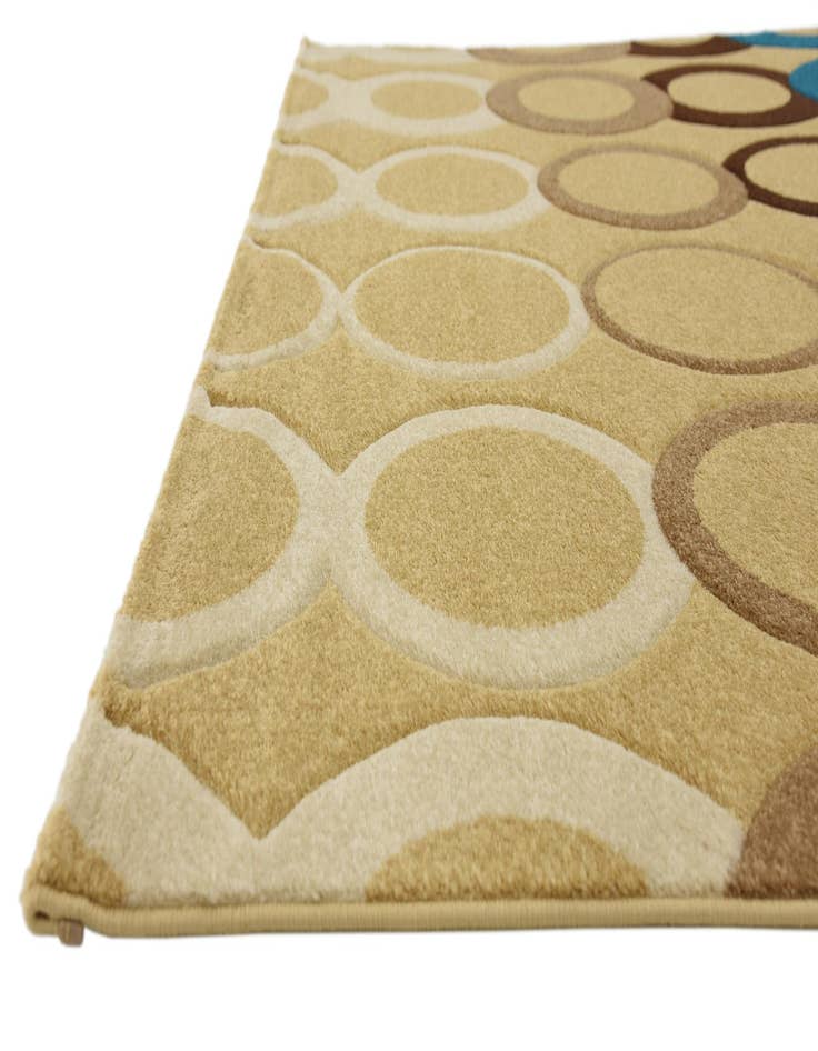 Detail image of  6' 7 x 10' Reproduction Gabbeh Rug