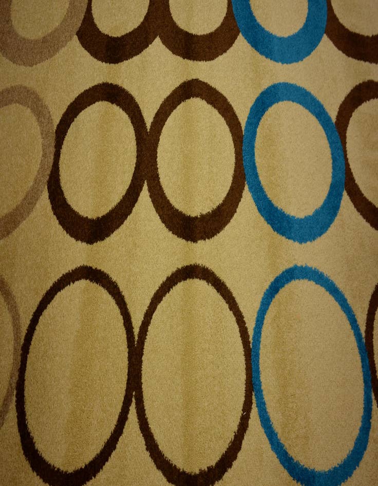 Detail image of  6' 7 x 10' Reproduction Gabbeh Rug