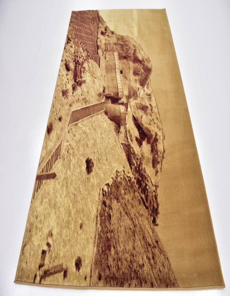 Detail image of 5' 4 x 7' 7 Reproduction Gabbeh Rug