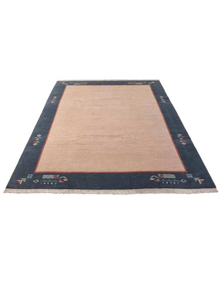 Detail image of  8' 3 x 11' 7  Hand Knotted Tibet Wool Rug