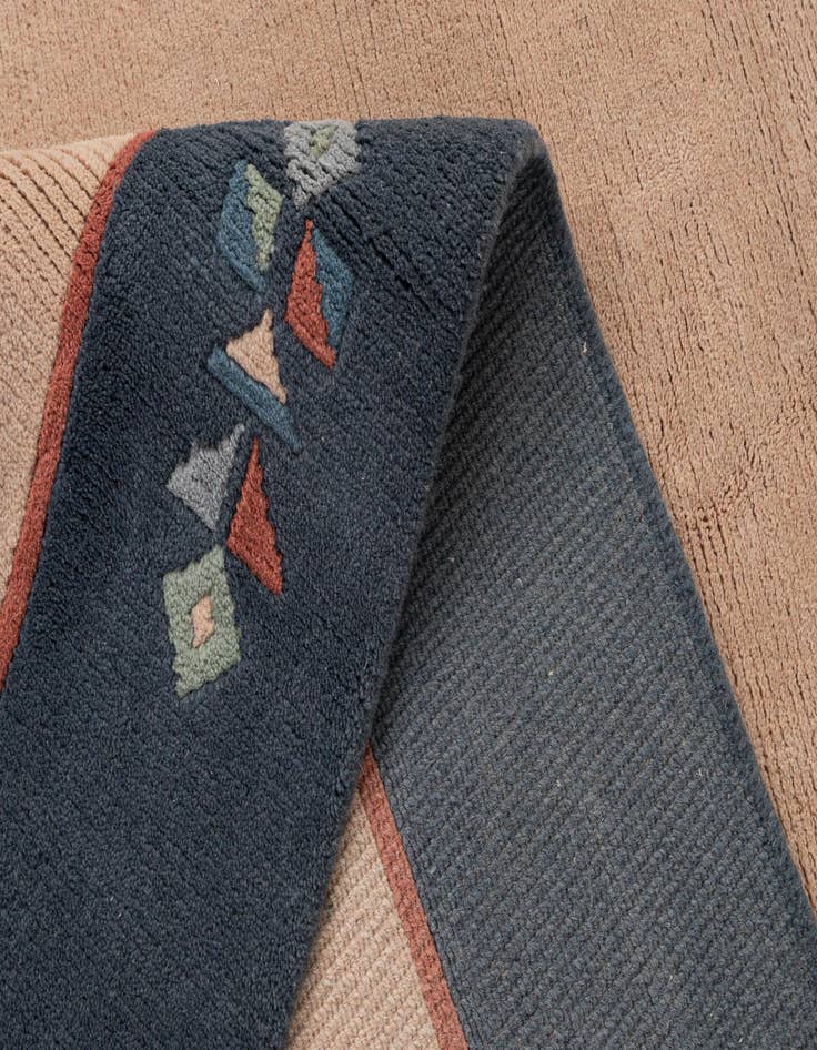 Detail image of  8' 3 x 11' 7  Hand Knotted Tibet Wool Rug