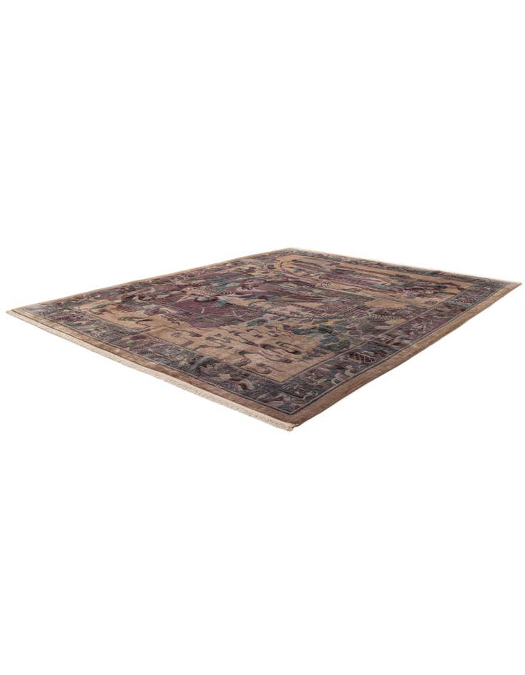 Detail image of  10' 1 x 12' 10  Hand Knotted Tibet Wool Rug