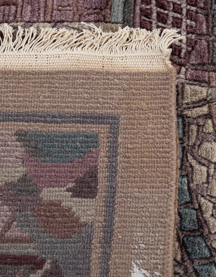 Detail image of  10' x 12' 7  Hand Knotted Tibet Wool Rug