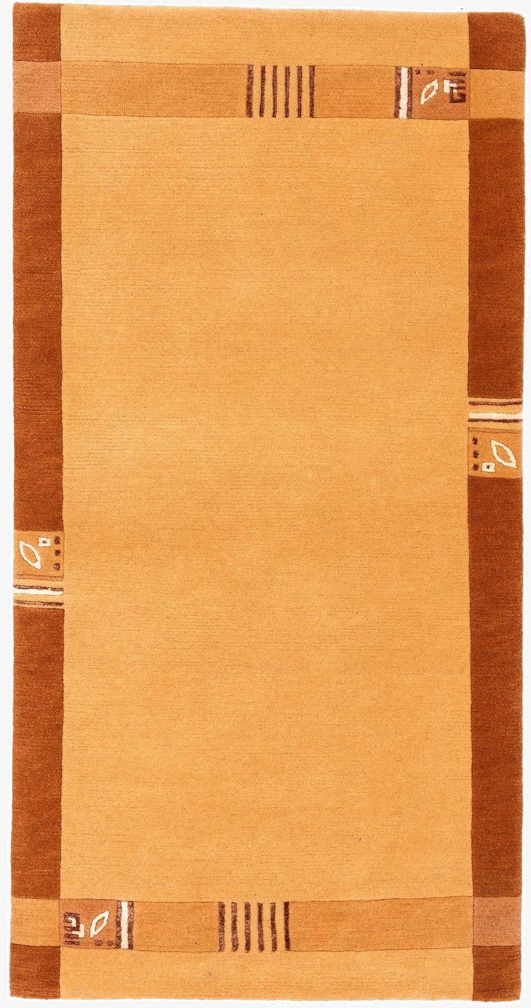  2' 5 x 4' 7  Hand Knotted Tibet Rug