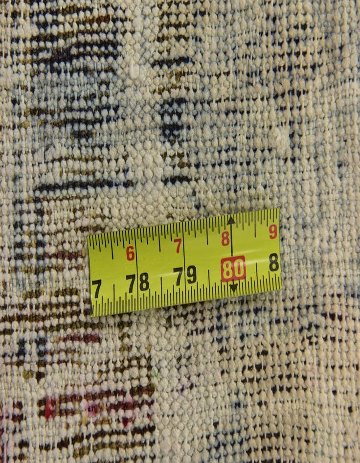 Detail image of  4' 3 x 6' 8  Hand Knotted Ultra Vintage Persian Wool Rug