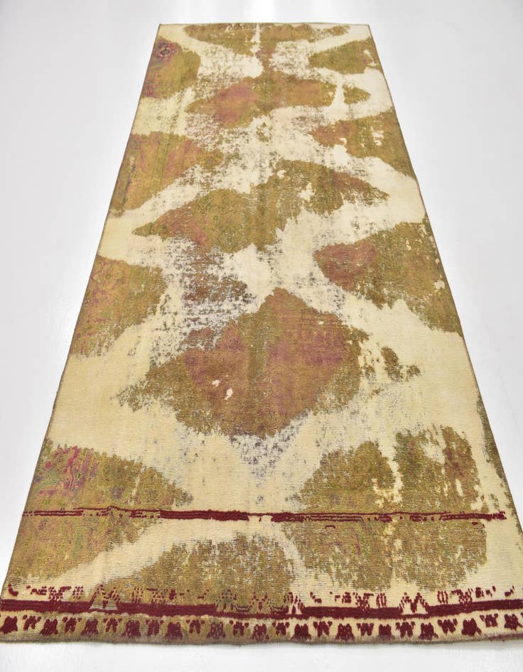 Detail image of  5' 10 x 9' 5  Hand Knotted Ultra Vintage Persian Wool Rug