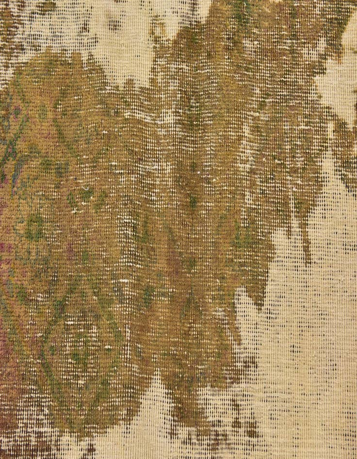 Detail image of  5' 10 x 9' 5  Hand Knotted Ultra Vintage Persian Wool Rug