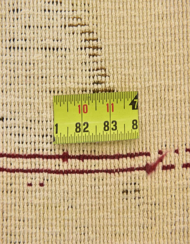 Detail image of  5' 10 x 9' 5  Hand Knotted Ultra Vintage Persian Wool Rug