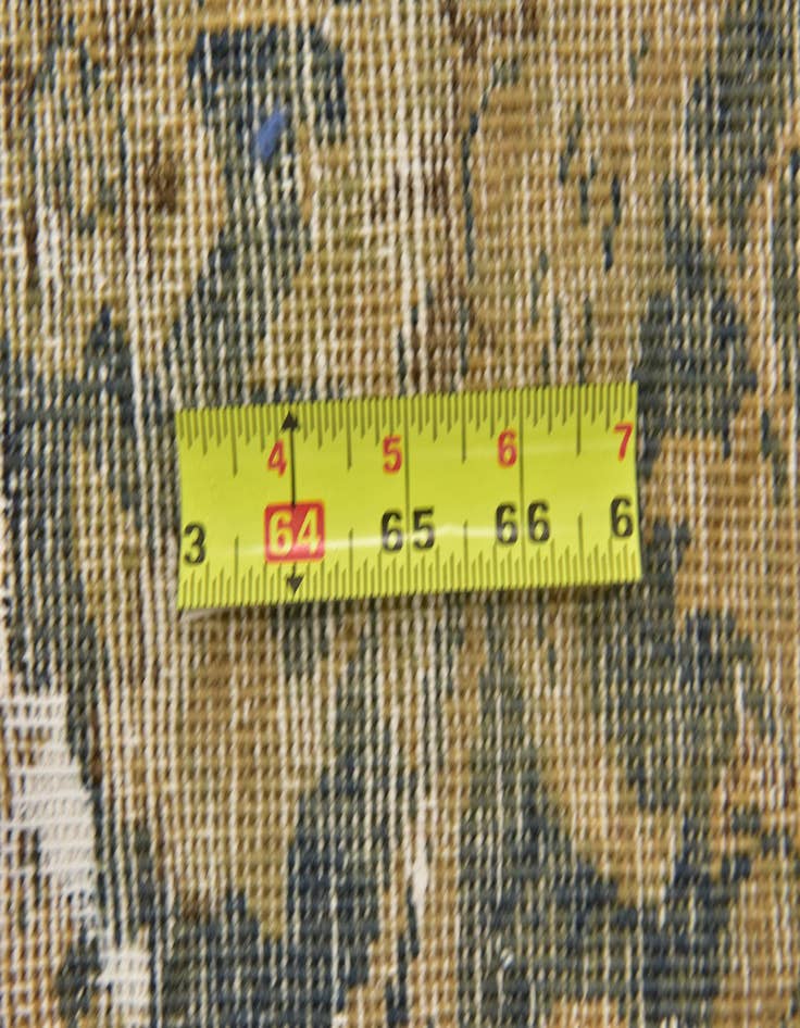 Detail image of  5' 10 x 8' 5  Hand Knotted Ultra Vintage Persian Wool Rug