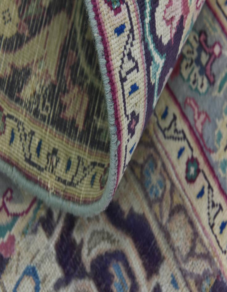 Detail image of  8' 9 x 12' 2  Hand Knotted Ultra Vintage Persian Wool Rug