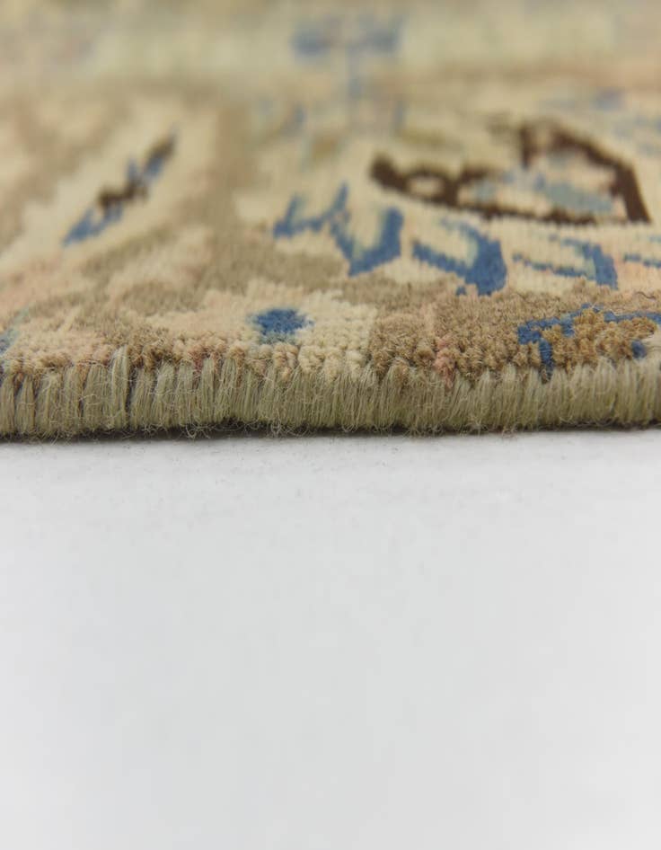 Detail image of  8' 10 x 11' 5  Hand Knotted Ultra Vintage Persian Wool Rug