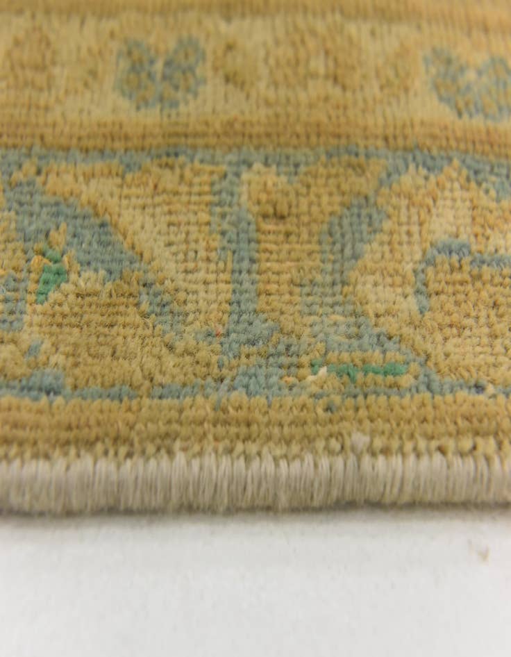 Detail image of  9' 3 x 12' 7  Hand Knotted Ultra Vintage Persian Wool Rug