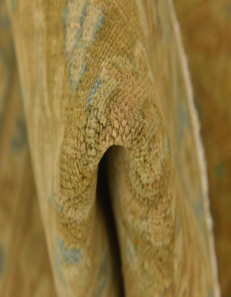 Detail image of  9' 3 x 12' 7  Hand Knotted Ultra Vintage Persian Wool Rug