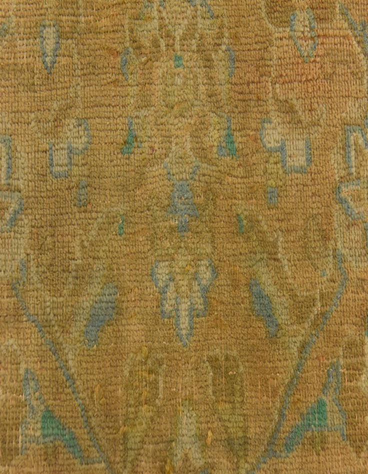 Detail image of  9' 3 x 12' 7  Hand Knotted Ultra Vintage Persian Wool Rug
