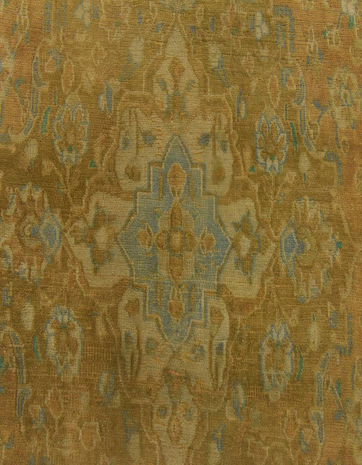 Detail image of  9' 3 x 12' 7  Hand Knotted Ultra Vintage Persian Wool Rug