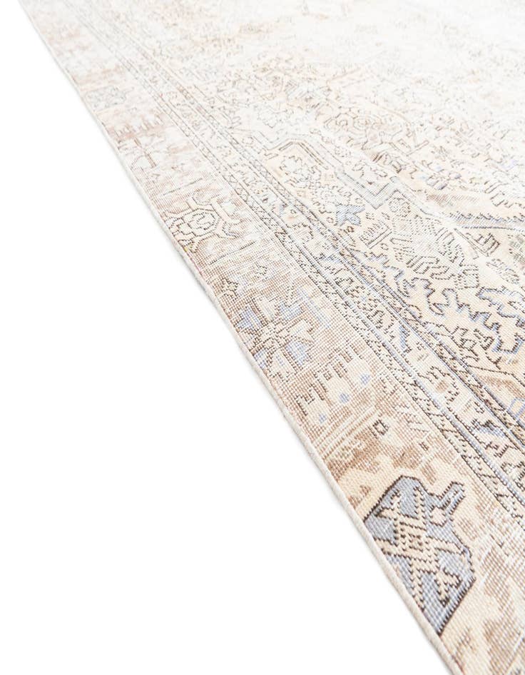 Detail image of  6' 10 x 10' 8  Hand Knotted Ultra Vintage Persian Wool Rug