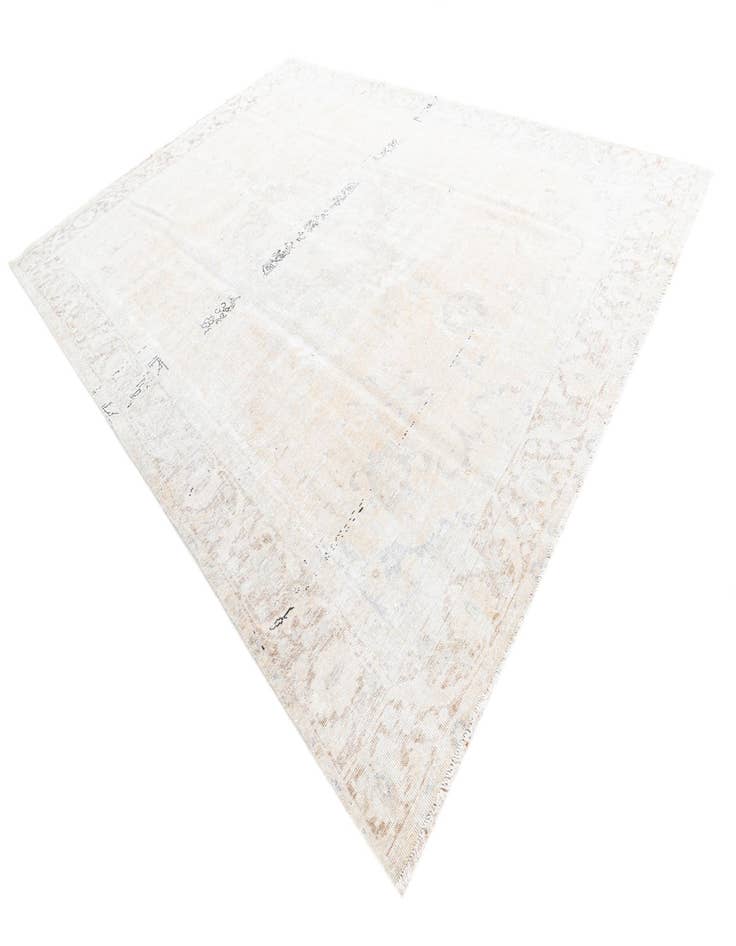 Detail image of  9' x 12' 5  Hand Knotted Ultra Vintage Persian Wool Rug