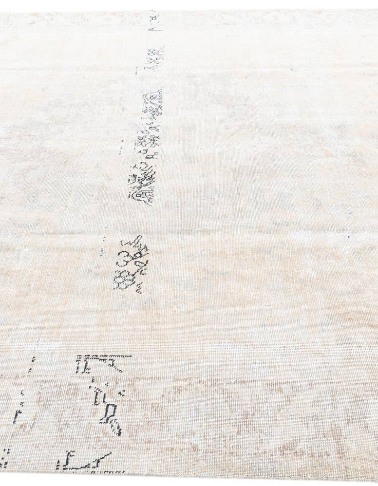 Detail image of  9' x 12' 5  Hand Knotted Ultra Vintage Persian Wool Rug