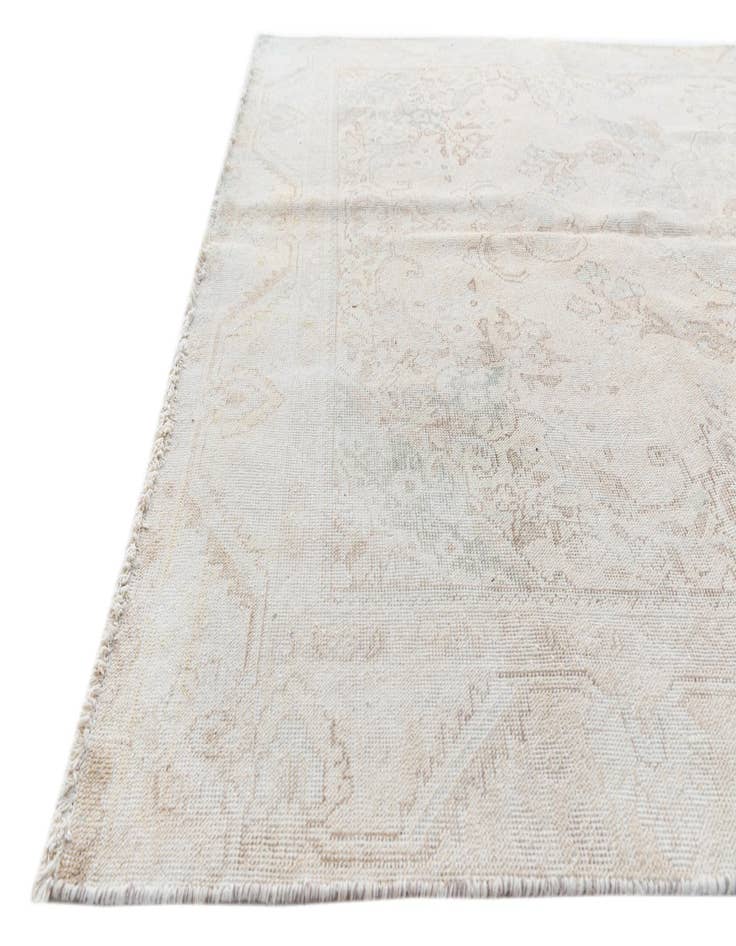 Detail image of  6' x 9' 7  Hand Knotted Ultra Vintage Persian Wool Rug