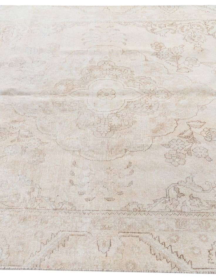 Detail image of  6' x 9' 7  Hand Knotted Ultra Vintage Persian Wool Rug