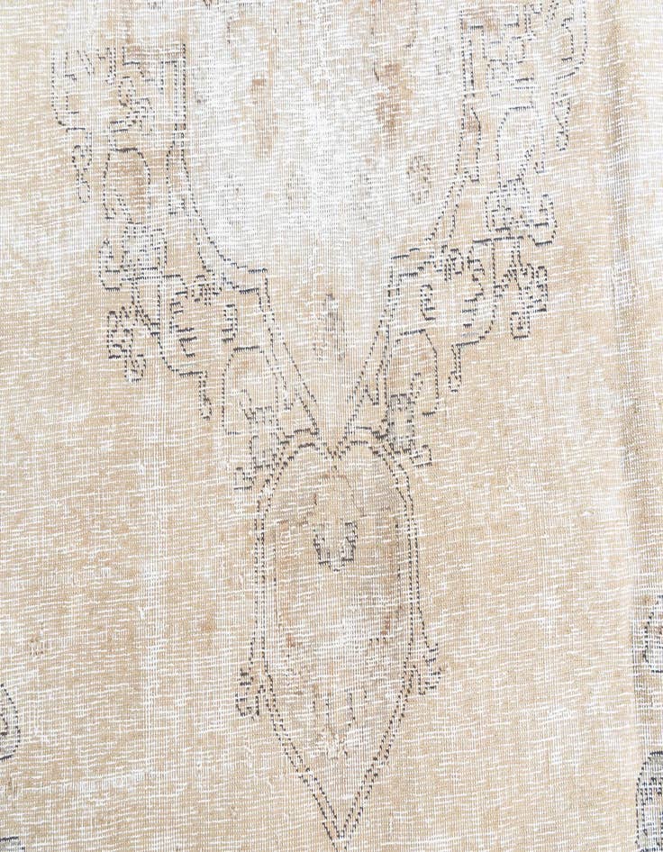 Detail image of  9' 6 x 12' 4  Hand Knotted Ultra Vintage Persian Wool Rug