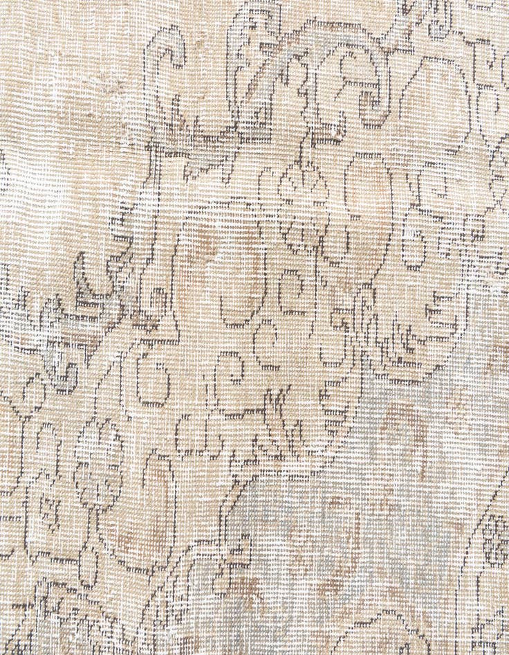 Detail image of  9' 6 x 12' 4  Hand Knotted Ultra Vintage Persian Wool Rug