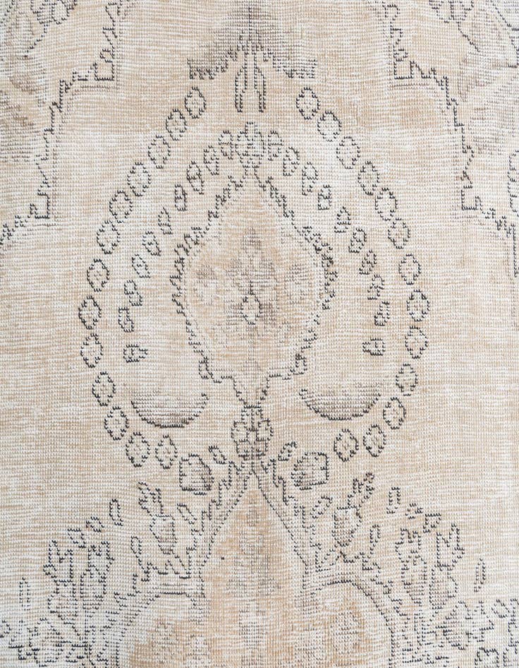Detail image of  9' 2 x 12' 3  Hand Knotted Ultra Vintage Persian Wool Rug