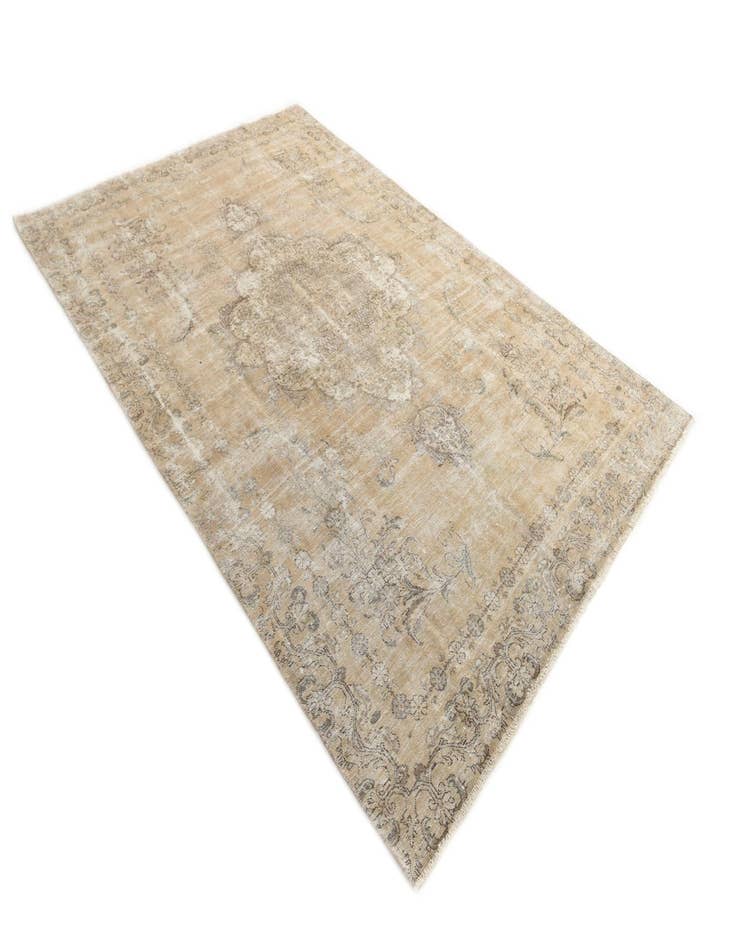 Detail image of  7' 4 x 11' 2  Hand Knotted Ultra Vintage Persian Wool Rug