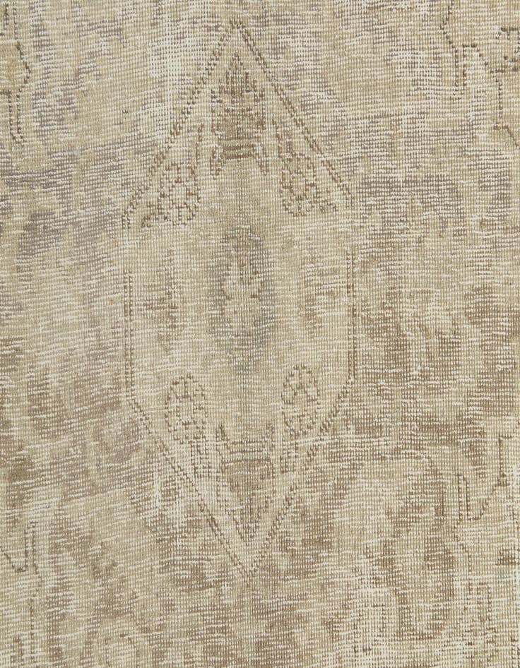 Detail image of  6' 3 x 8' 10  Hand Knotted Ultra Vintage Persian Wool Rug