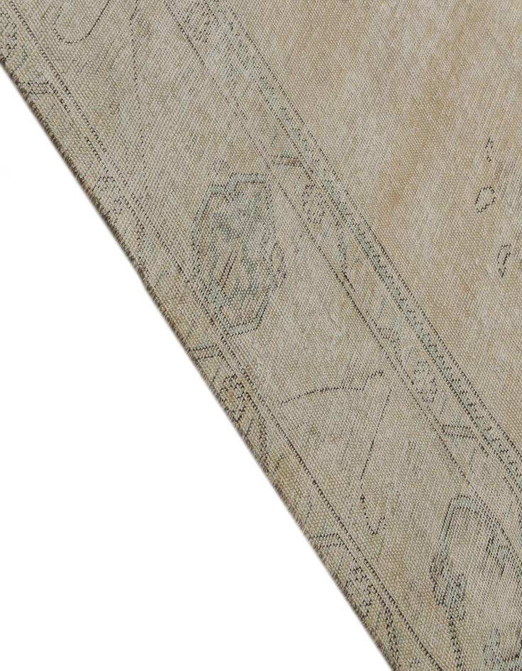 Detail image of  9' 2 x 12'  Hand Knotted Ultra Vintage Persian Wool Rug