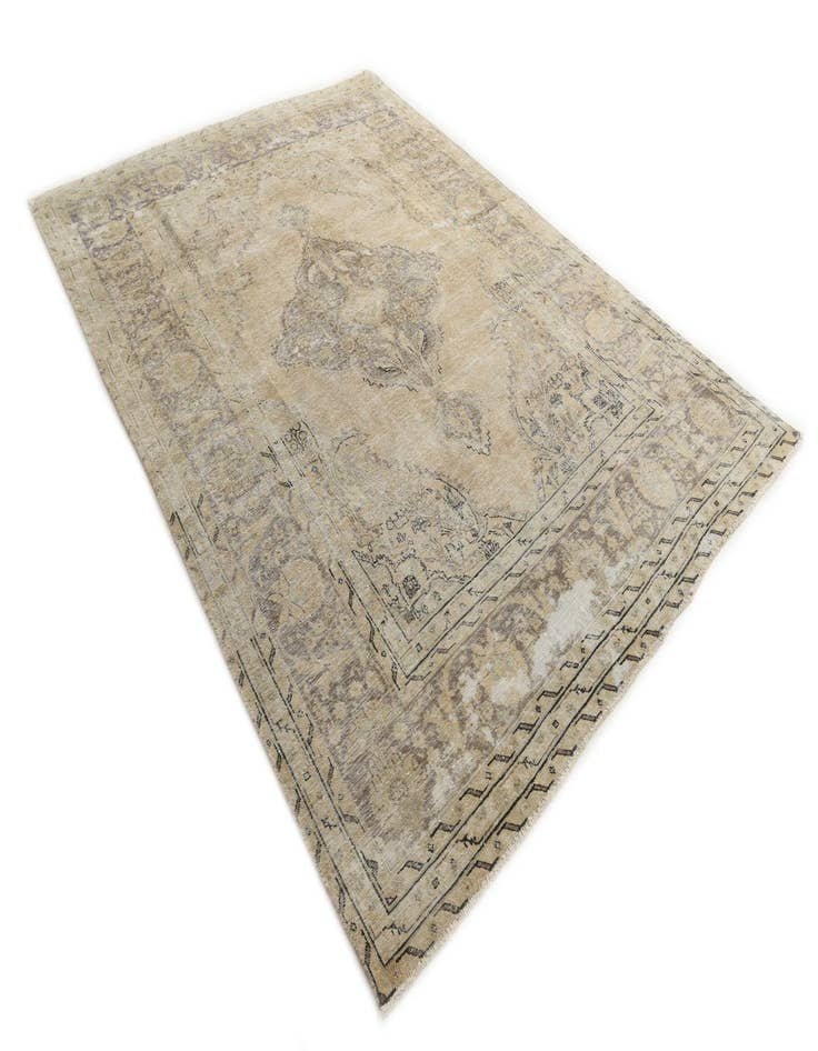 Detail image of  8' x 11' 1  Hand Knotted Ultra Vintage Persian Wool Rug