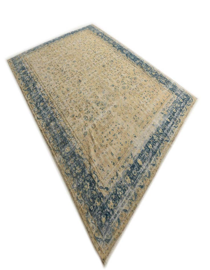 Detail image of  9' 9 x 12' 7  Hand Knotted Ultra Vintage Persian Wool Rug