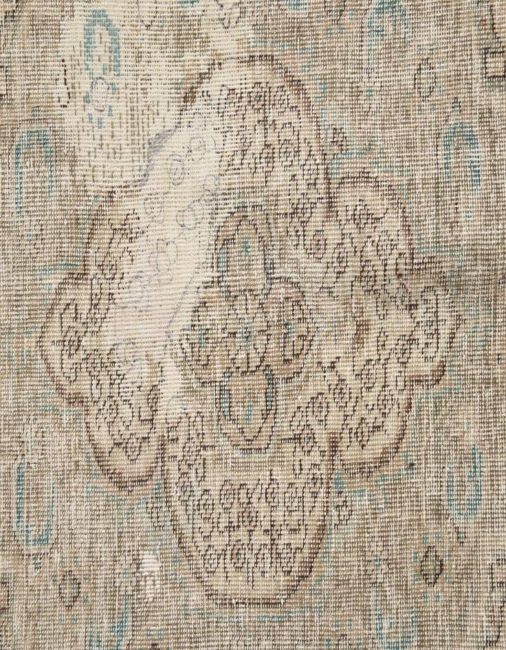 Detail image of  9' 5 x 12' 5  Hand Knotted Ultra Vintage Persian Wool Rug