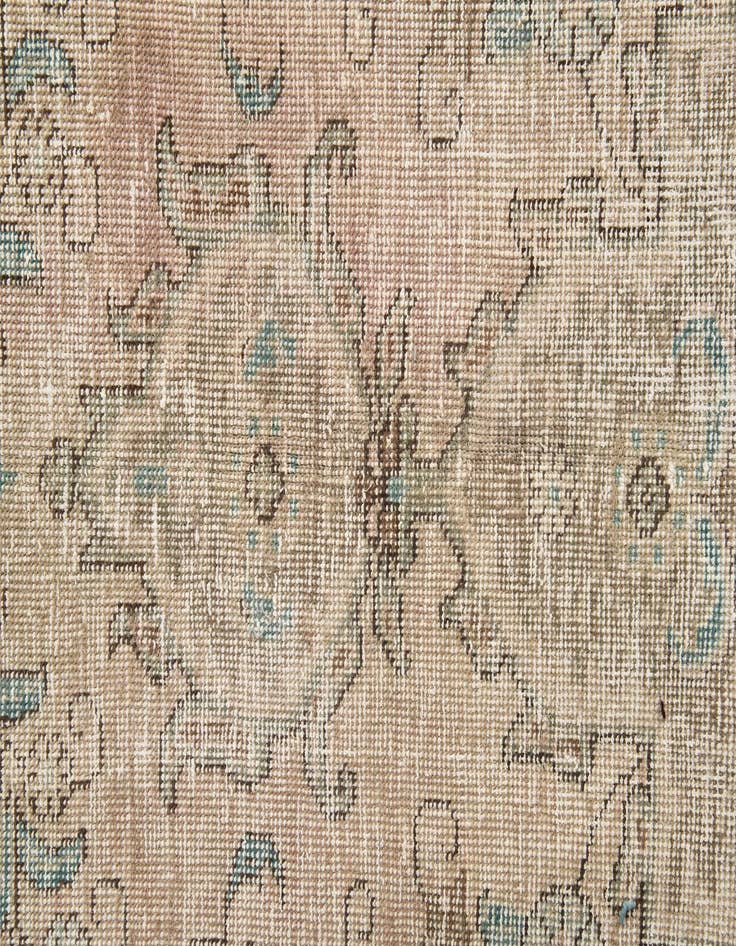 Detail image of  9' 5 x 12' 5  Hand Knotted Ultra Vintage Persian Wool Rug
