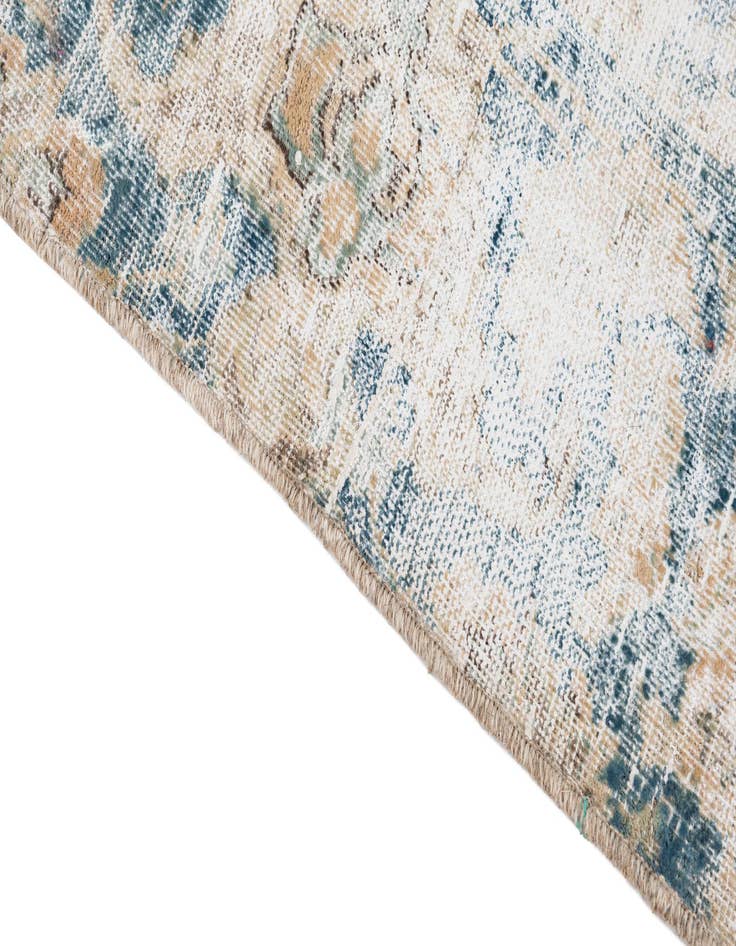 Detail image of  7' x 10' 9  Hand Knotted Ultra Vintage Persian Wool Rug