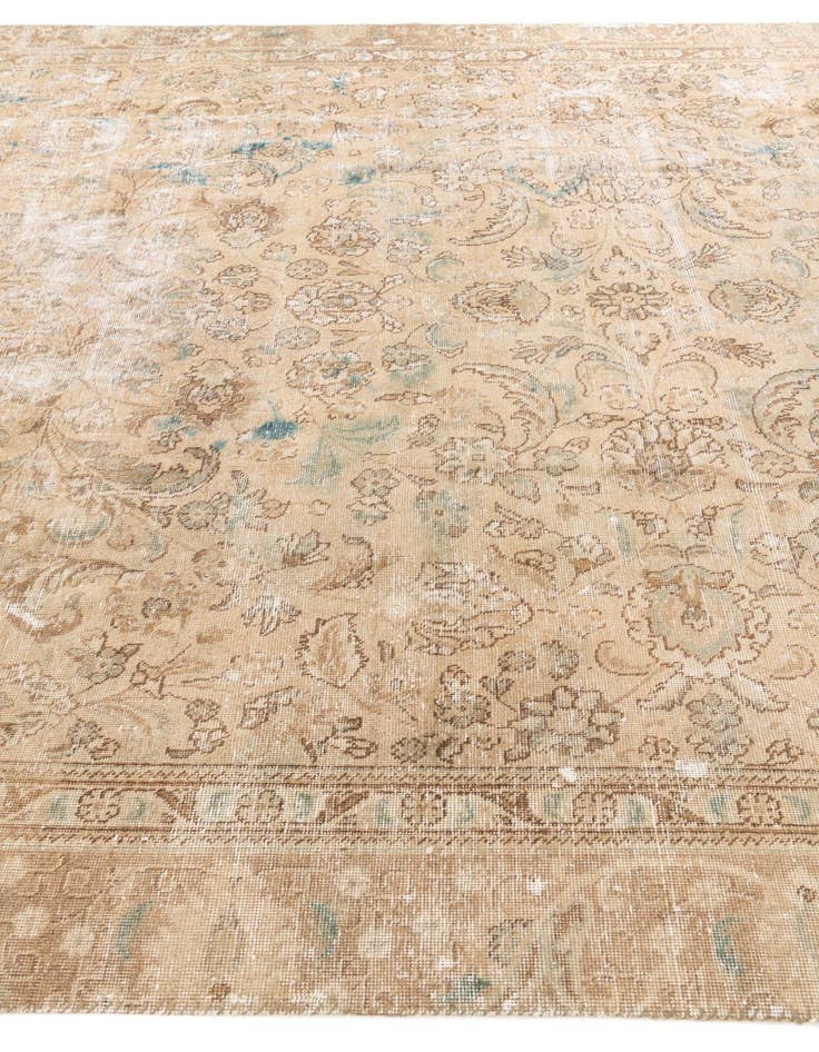 Detail image of  8' 9 x 11' 8  Hand Knotted Ultra Vintage Wool Rug