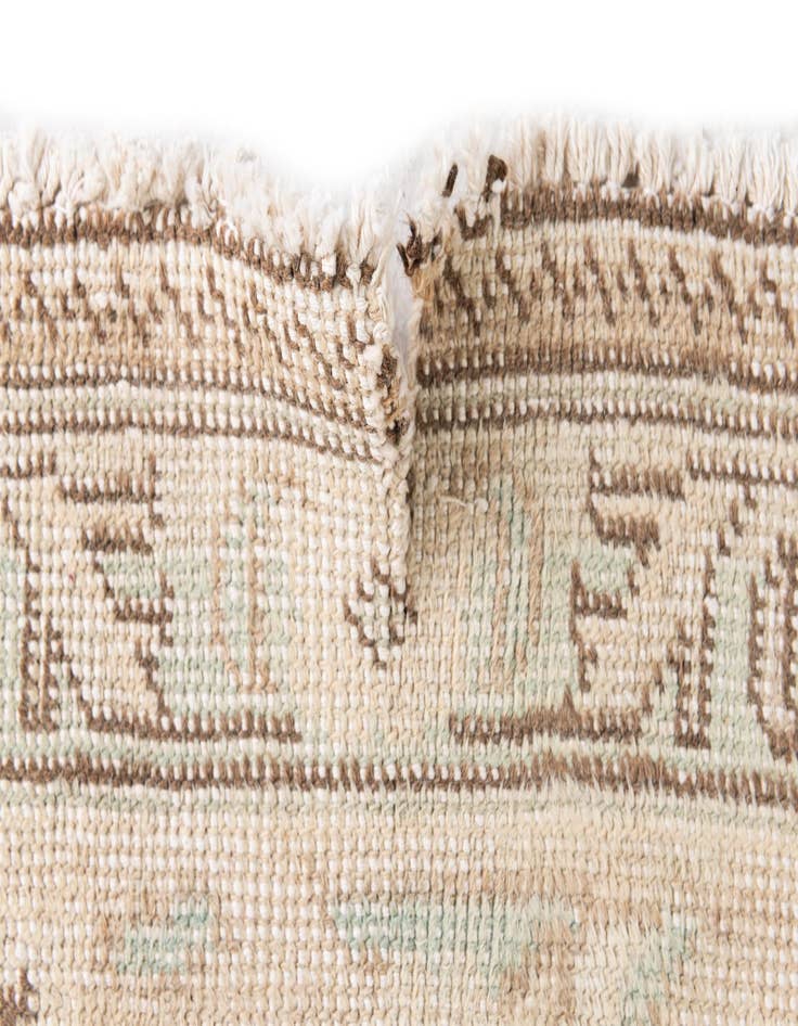 Detail image of  10' x 13' 3  Hand Knotted Ultra Vintage Wool Rug