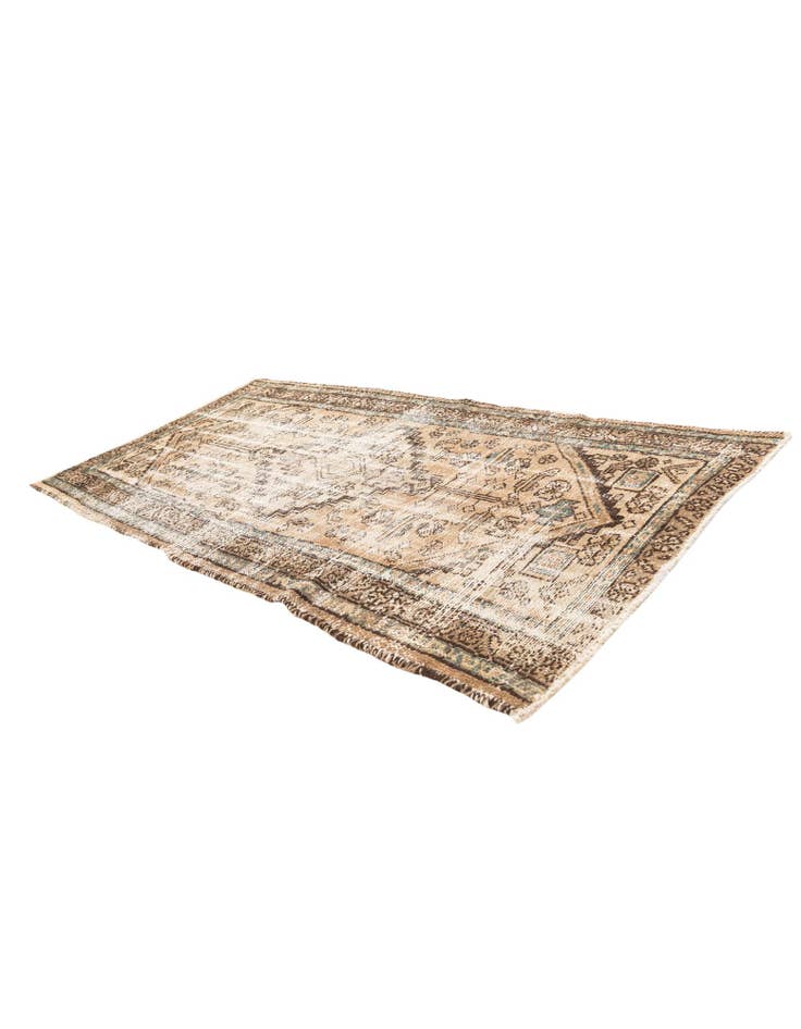 Detail image of  3' 1 x 5' 8  Hand Knotted Ultra Vintage Persian Wool Rug