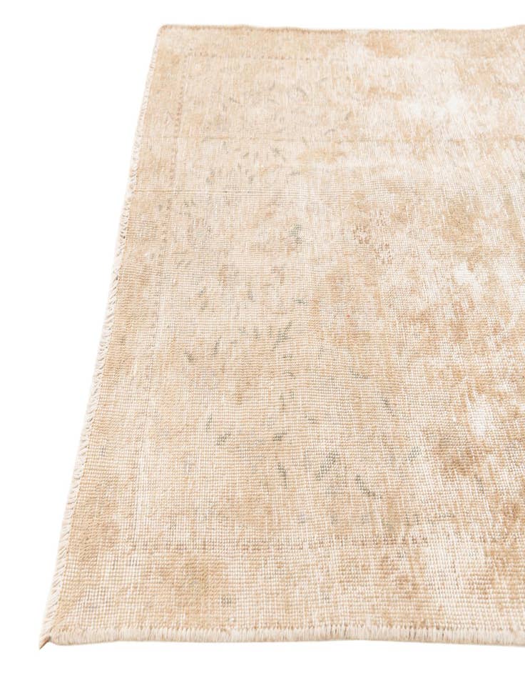 Detail image of  3' 1 x 4' 7  Hand Knotted Ultra Vintage Persian Wool Rug