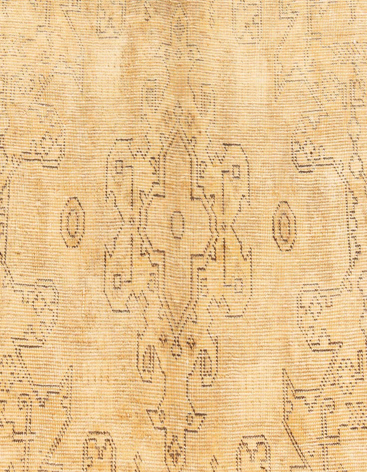 Detail image of  4' 10 x 8' 5  Hand Knotted Ultra Vintage Persian Wool Rug