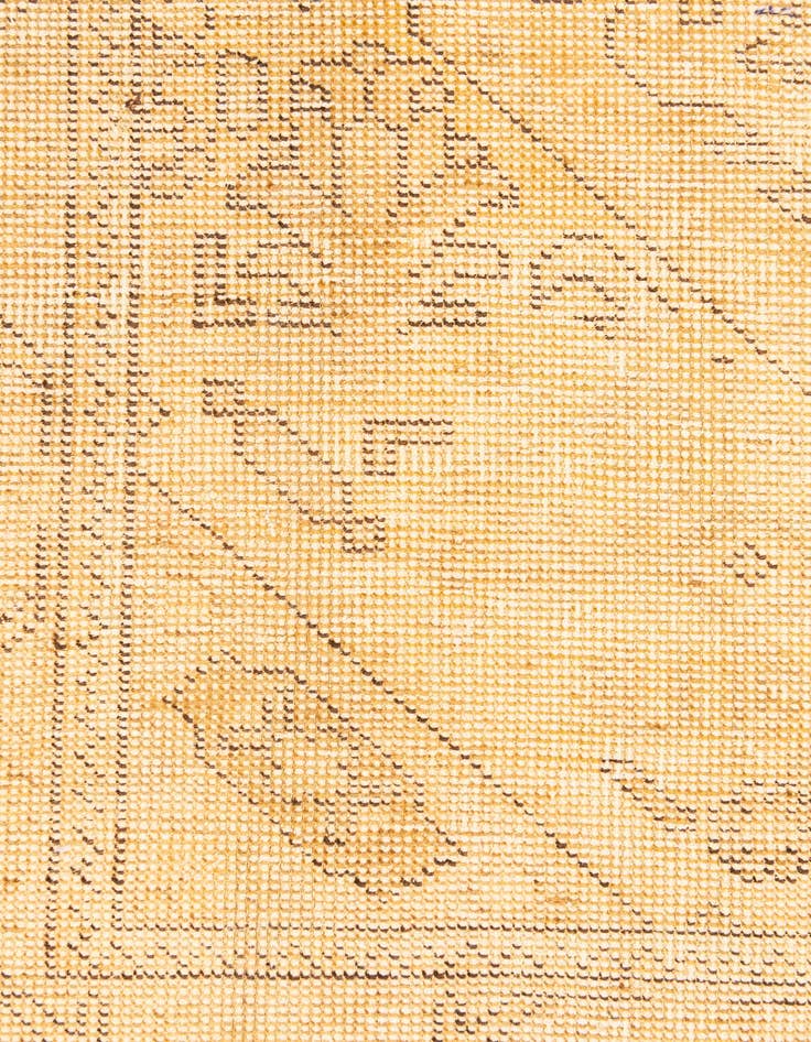 Detail image of  4' 10 x 8' 5  Hand Knotted Ultra Vintage Persian Wool Rug