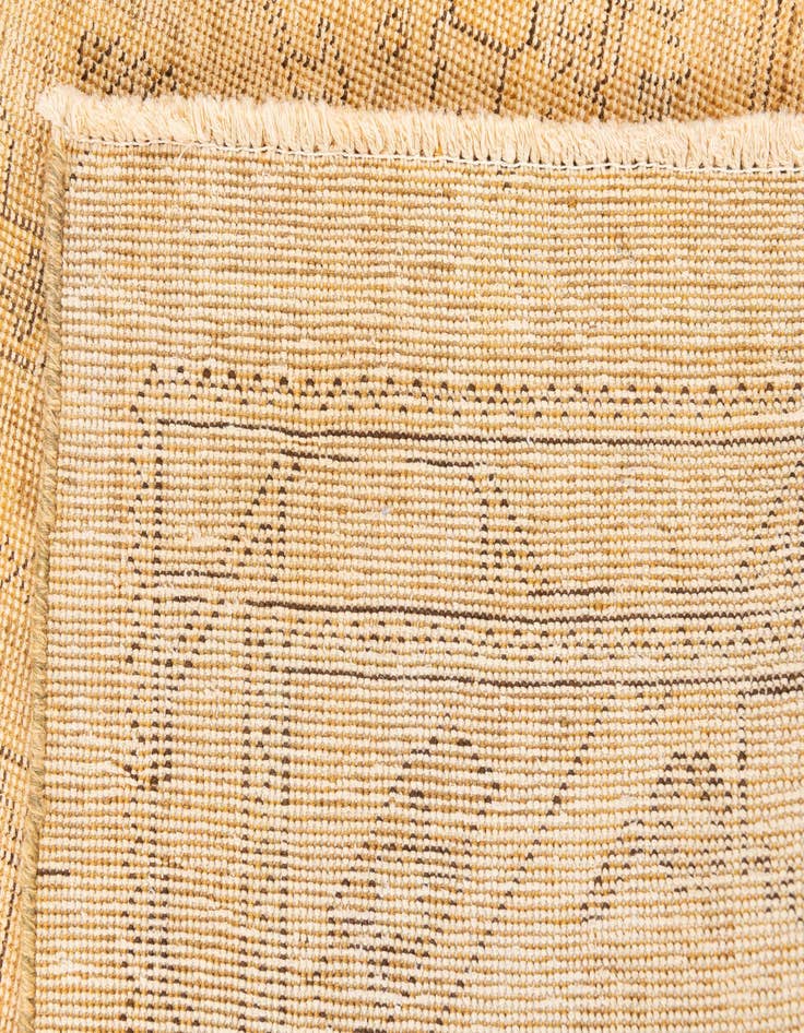 Detail image of  4' 10 x 8' 5  Hand Knotted Ultra Vintage Persian Wool Rug