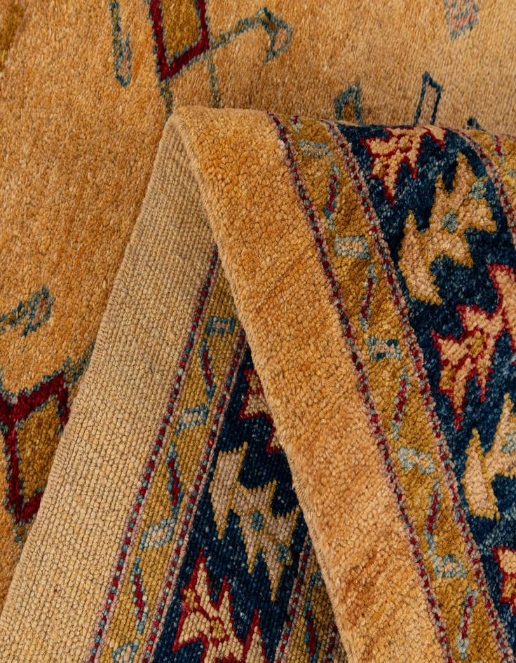 Detail image of  3' 4 x 5' 1  Hand Knotted Ziegler Wool Rug