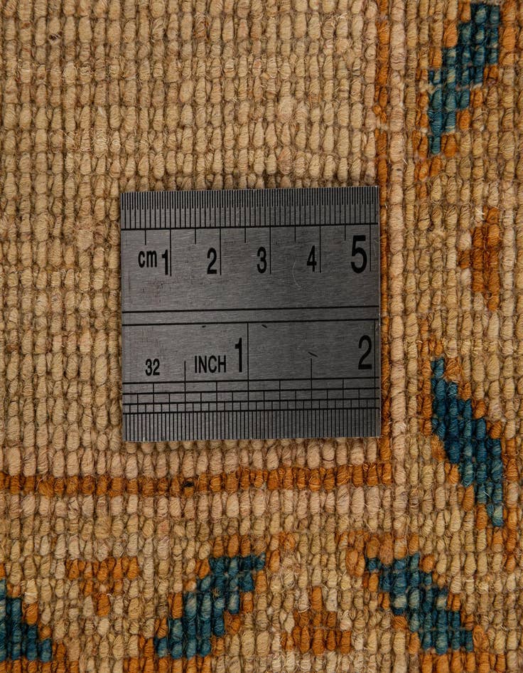 Detail image of  3' 3 x 5' 3  Hand Knotted Ziegler Wool Rug