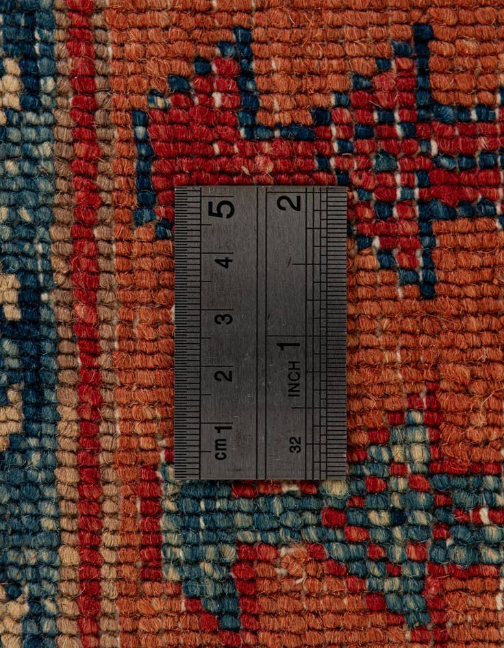 Detail image of  3' 4 x 5' 1  Hand Knotted Ziegler Wool Rug