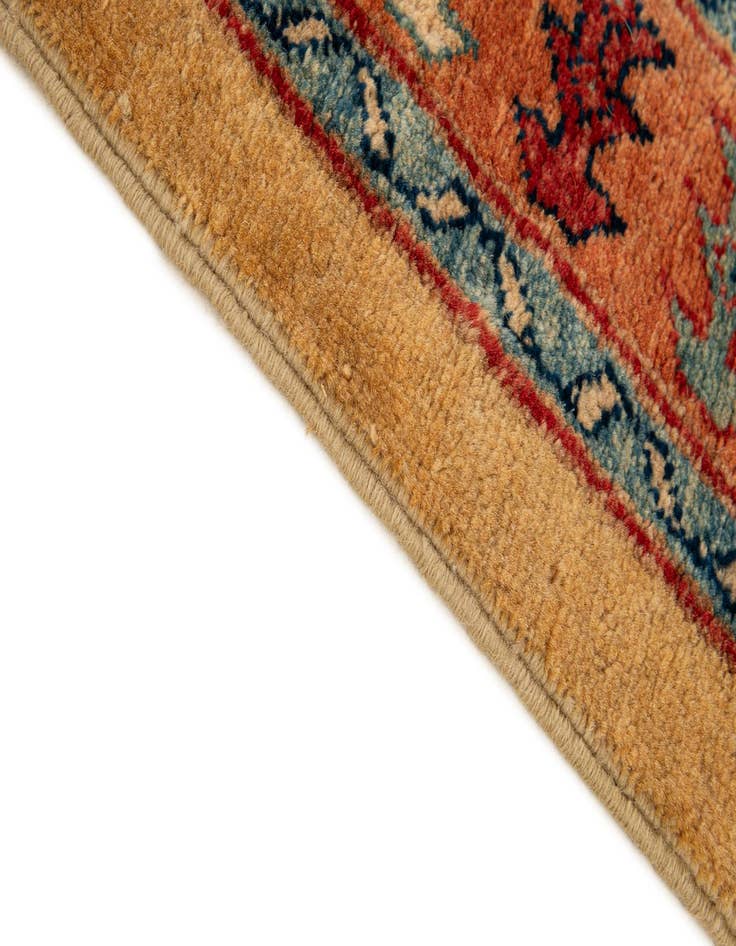 Detail image of  3' 4 x 5' 1  Hand Knotted Ziegler Wool Rug