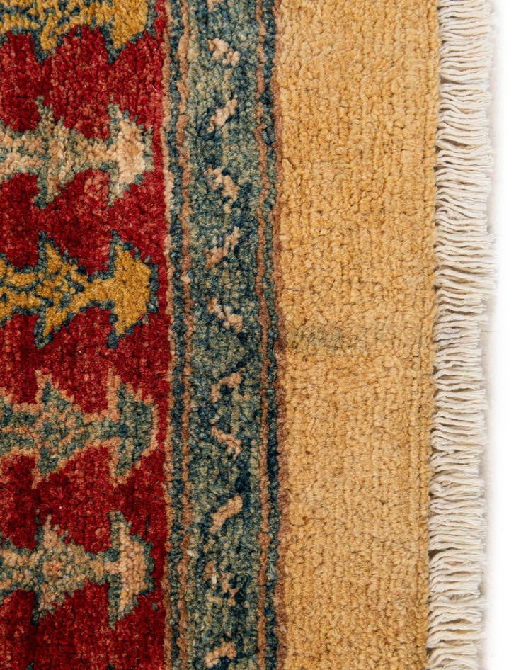 Detail image of  3' 5 x 5' 1  Hand Knotted Ziegler Wool Rug