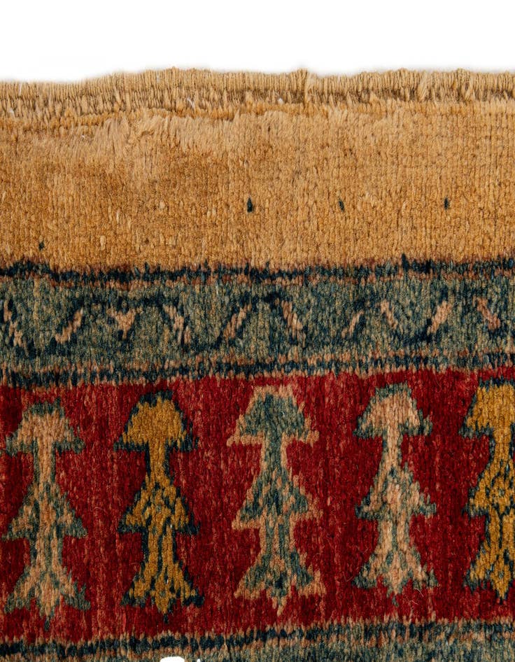 Detail image of  3' 5 x 5' 1  Hand Knotted Ziegler Wool Rug