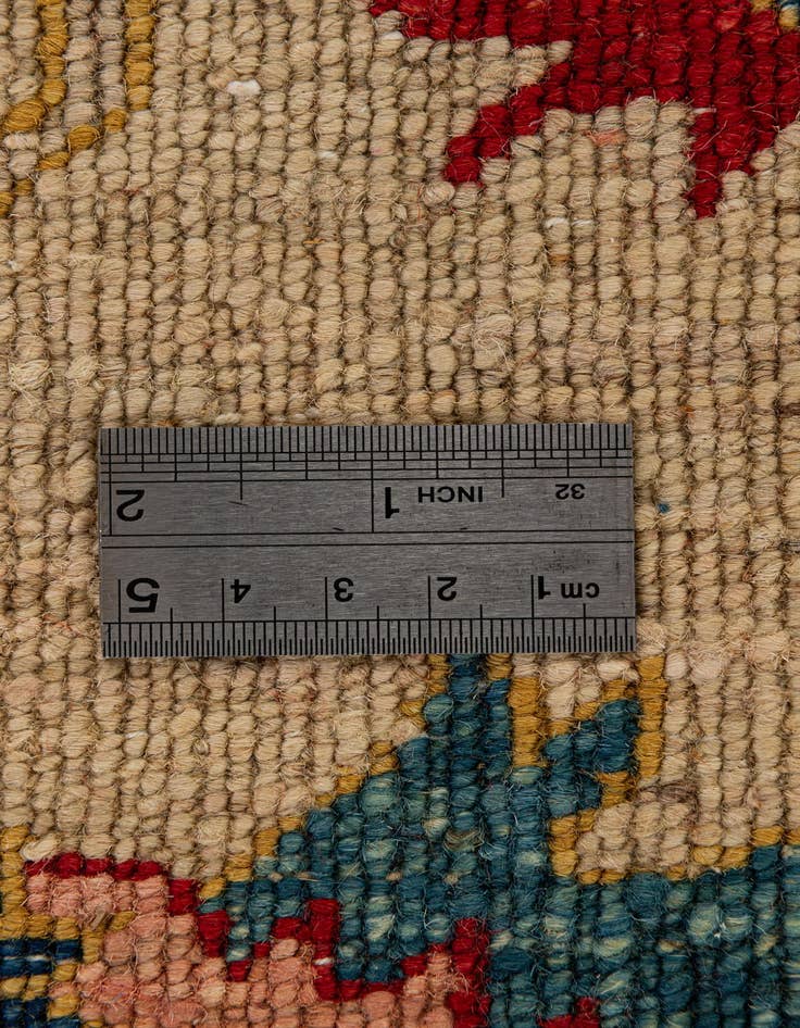 Detail image of  5' 2 x 7' 6  Hand Knotted Ziegler Wool Rug