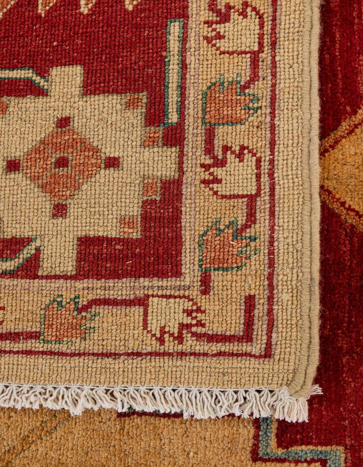 Detail image of  5' 8 x 7' 9  Hand Knotted Ziegler Wool Rug